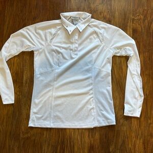 Ariat Pro Horse Show Long Sleeve Shirt Women’s Medium Equestrian